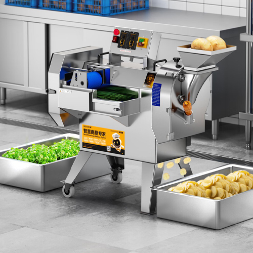 多功能商用切菜机的工作原理