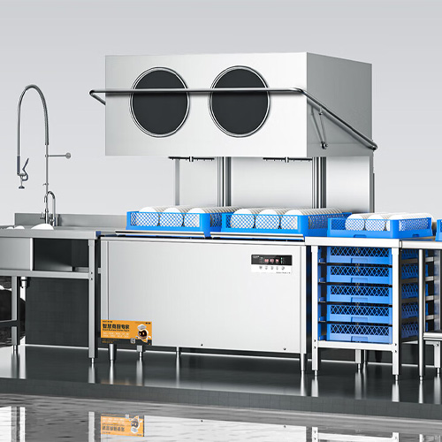 揭盖式洗碗机：高效省空间的餐饮业洗碗新选择